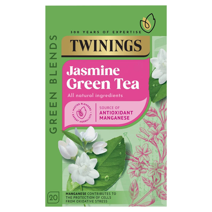 Twinings Thé vert jasmin - 20 sachets de thé