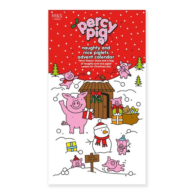 M&S Percy Pig Milk Chocolate Calendar 250G