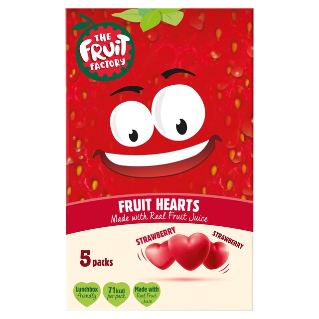 Los corazones de la fábrica de frutas 5 x 20g