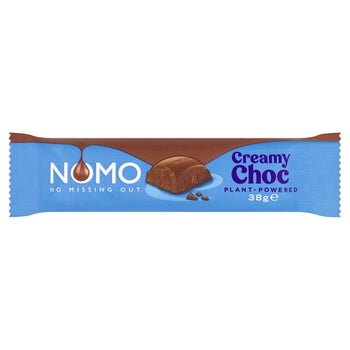 NOMO Creamy Choc Vegan Countline Bar 38g