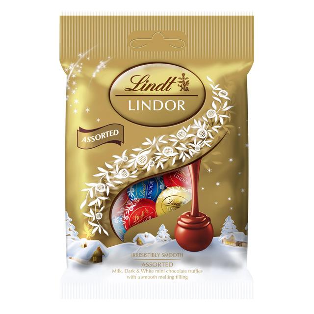 Lindt Lindor Assorted Mini Chocolate Truffles 80g