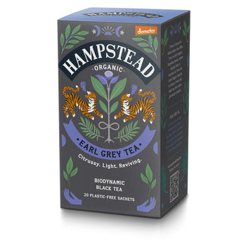 Hampstead Tea Organic Earl Grey Tea Bags 20 per pack