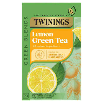 Twinings Té verde limón 20 bolsas de té