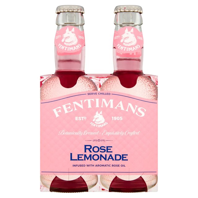 Fentimans Rose Lemonade 4 x 200 ml