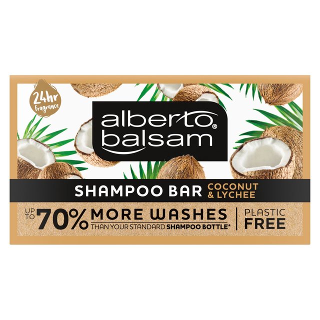 Alberto Balsam nahrhafte Kokosnuss -Shampoo Bar 75G