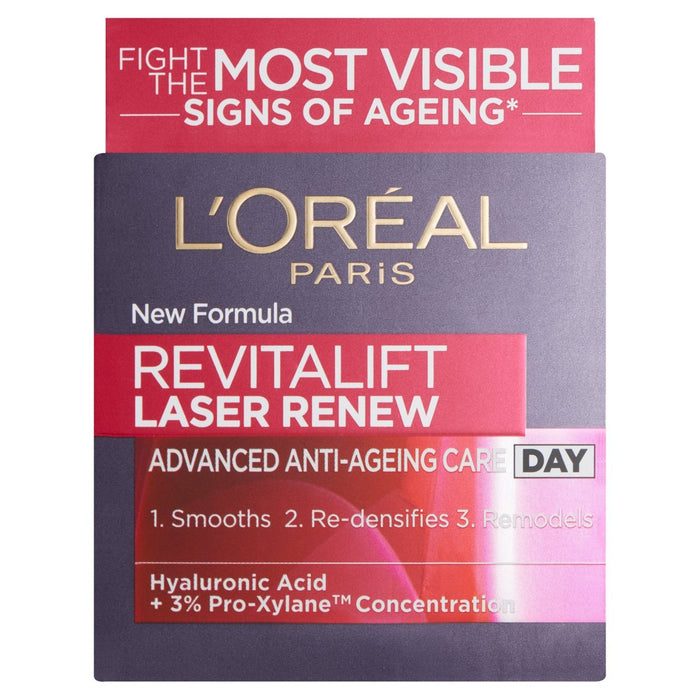 L'Oreal Revitalift Laser Renew erneuert fortgeschrittene Anti -Aging -Feuchtigkeitscreme 50 ml