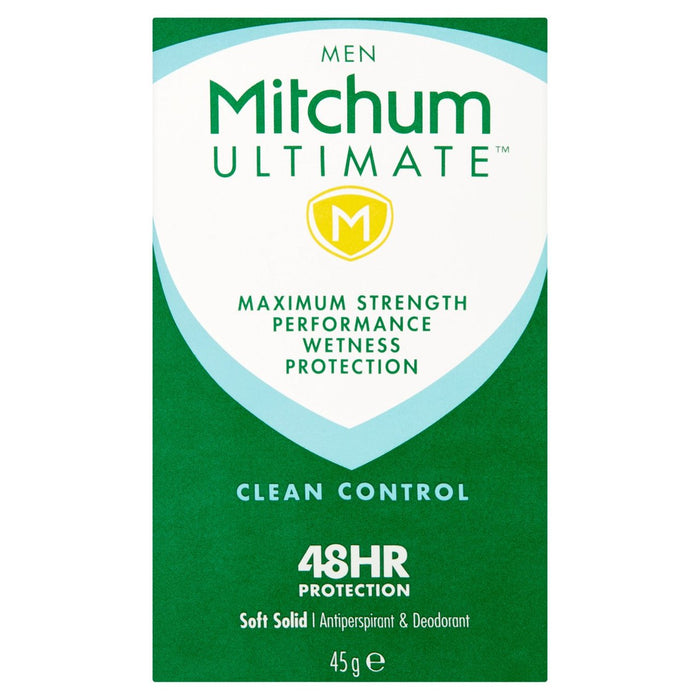 Mitchum Men Ultimate Clean Control Cream Antiperspirant Déodorant 45G
