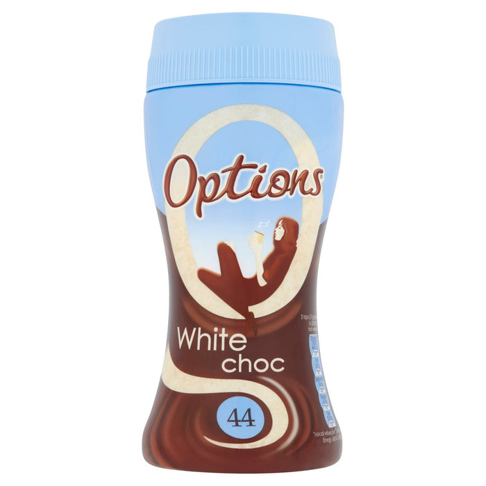 Opciones Bebida de Chocolate Caliente Blanco 220g 
