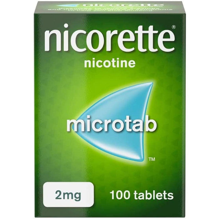 Nicorette Microtabs 2mg 100 Tabs 100 par pack