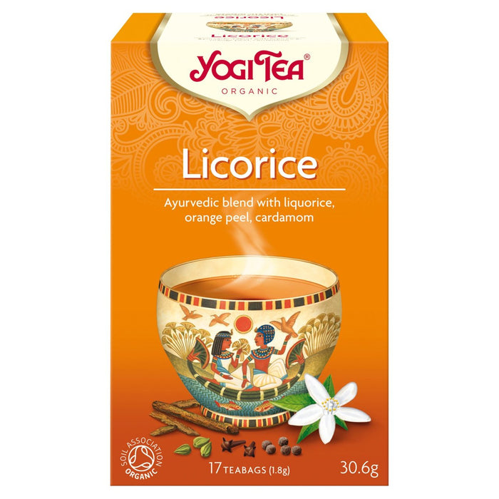 Yogi Tea Liconic Organic Bols 17 par paquet