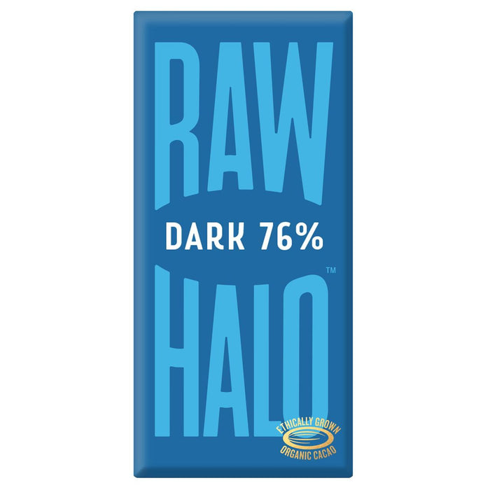 Roher Halo Vegan Dark 76% Schokoladenbar 70g