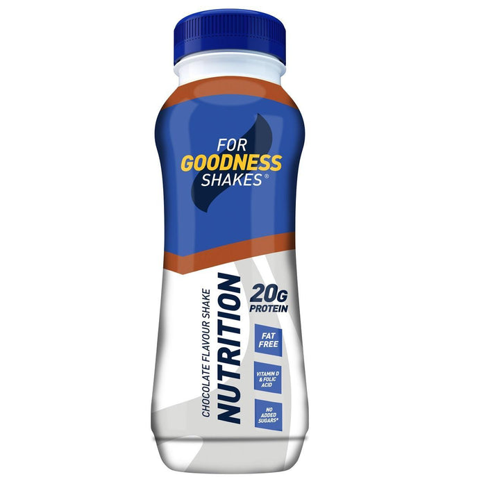 For Goodness Shakes Chocolate Nutrition Protein Shake 315ml