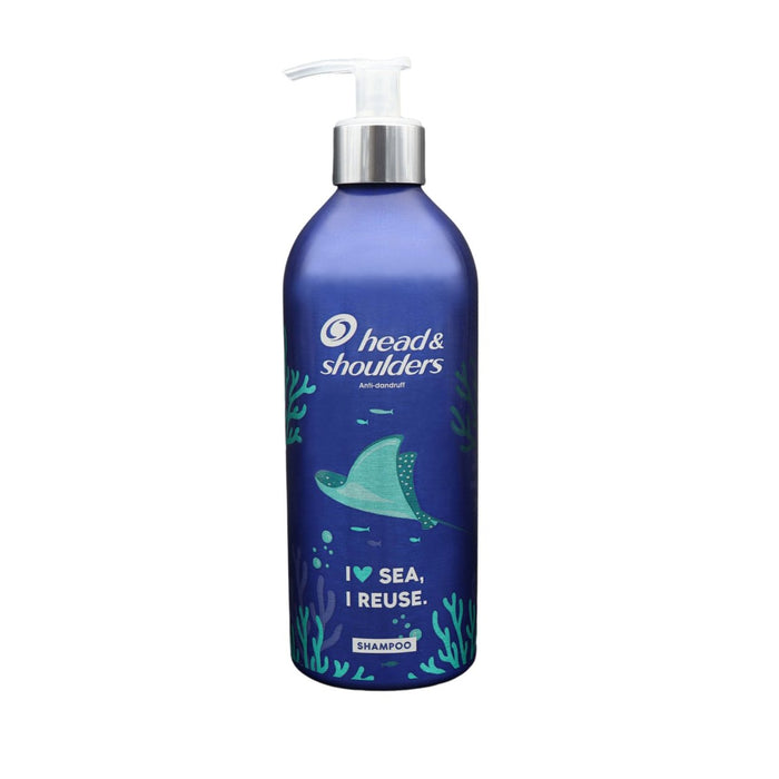 Cabeza y hombros Classic Clean Anti -Dandruff Shampoo Recargable Botella 430 ml