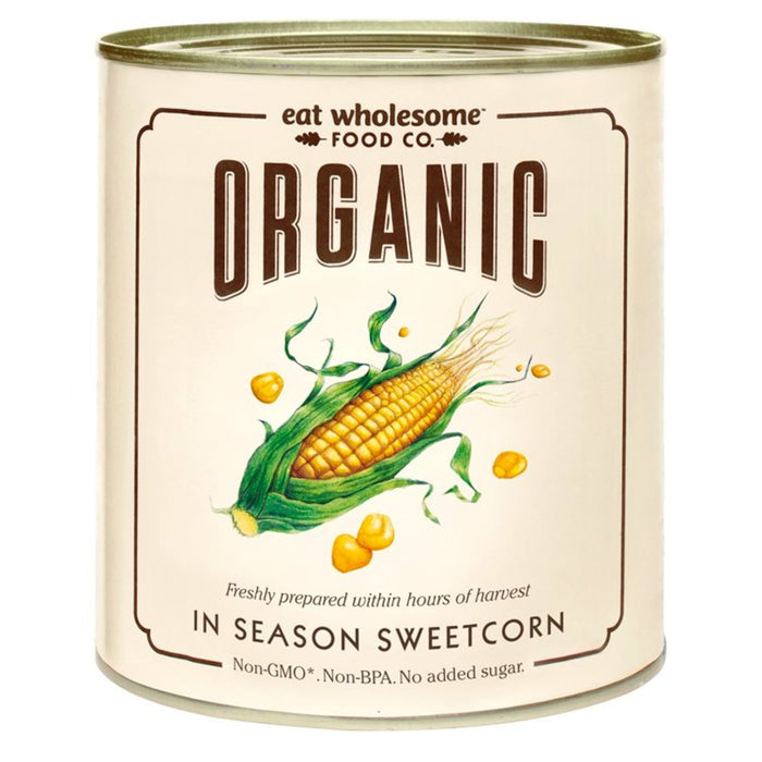 Come Wholeom Organic en temporada Sweetcorn 340G