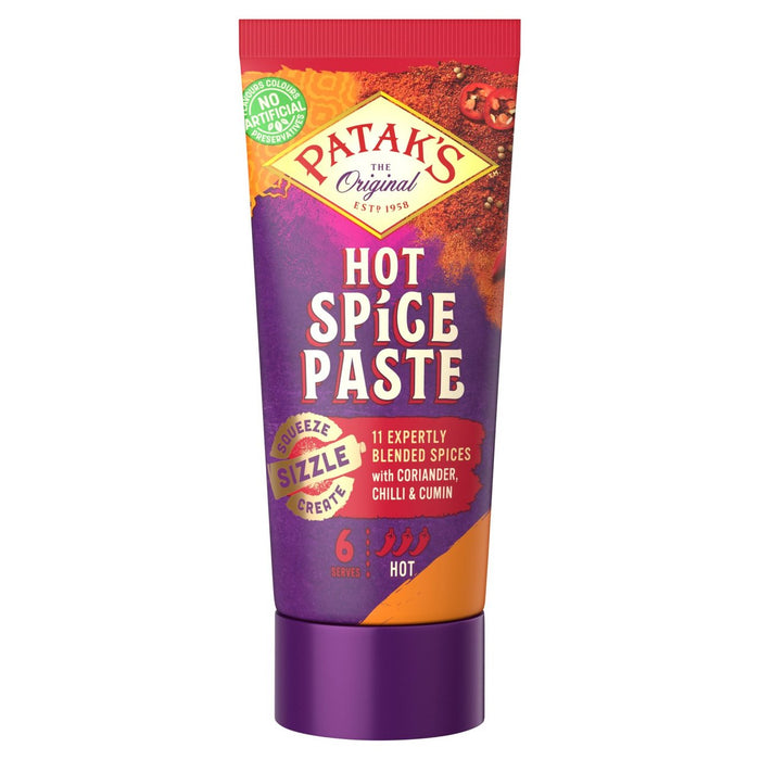 Patak Hot Curry Spice Paste 135G
