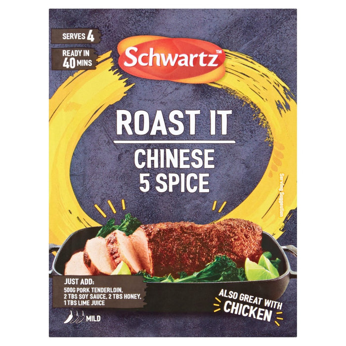Schwartz rôti il ​​chinois 5 épices 25g