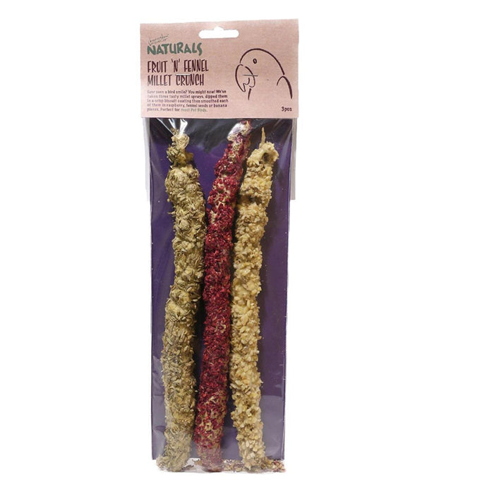 Rosewood Buredom Breaker Natural Treats Sticks de zanahoria y hinojo 120G
