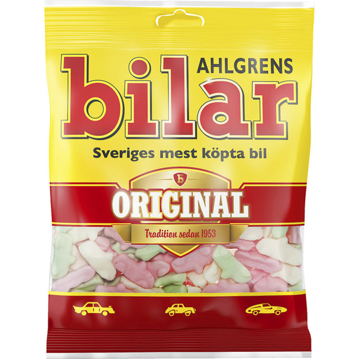 Ahlgrens Bilar Soft Chewy Marshmallow Cars 125g