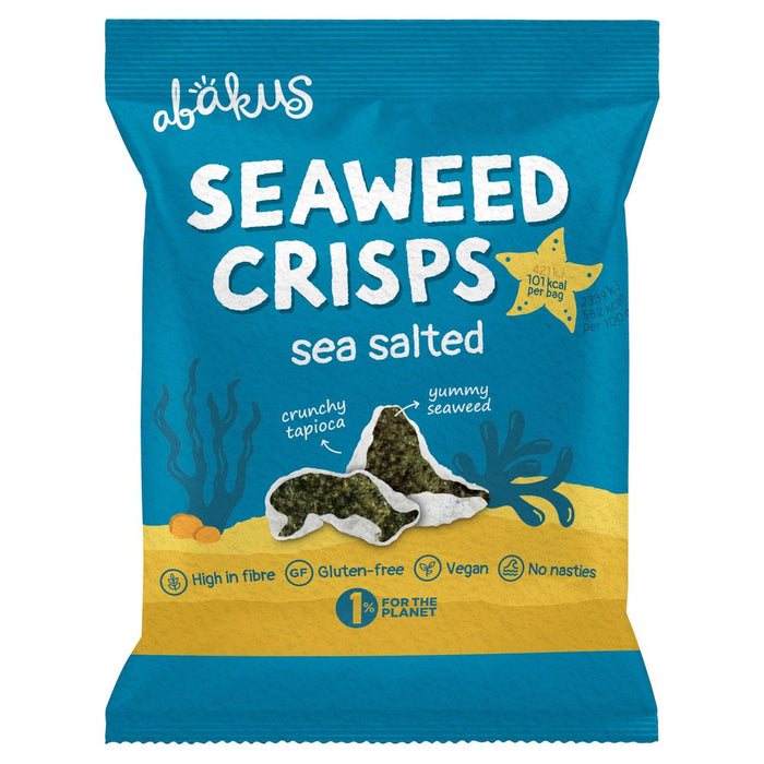 ABAKUS Foods Seaweed Crisps sal marina 18g